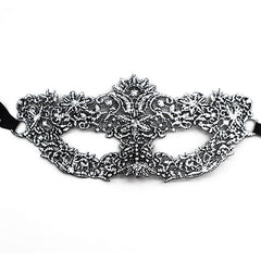 Adults Lace Masquerade Mask Hot Stamping Flower Petals Costume Party