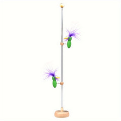 Nodding Woodpecker Creative Toy Climbing Tree DIY Graffiti Wooden Toy