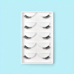 5 Pairs Natural Look 3D Wispy False Eyelashes