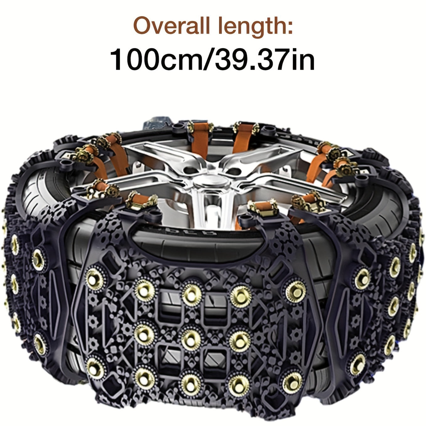 Non-Slip Wheel Snow Chains Car Accessories - Reusable Car Snow Chain
