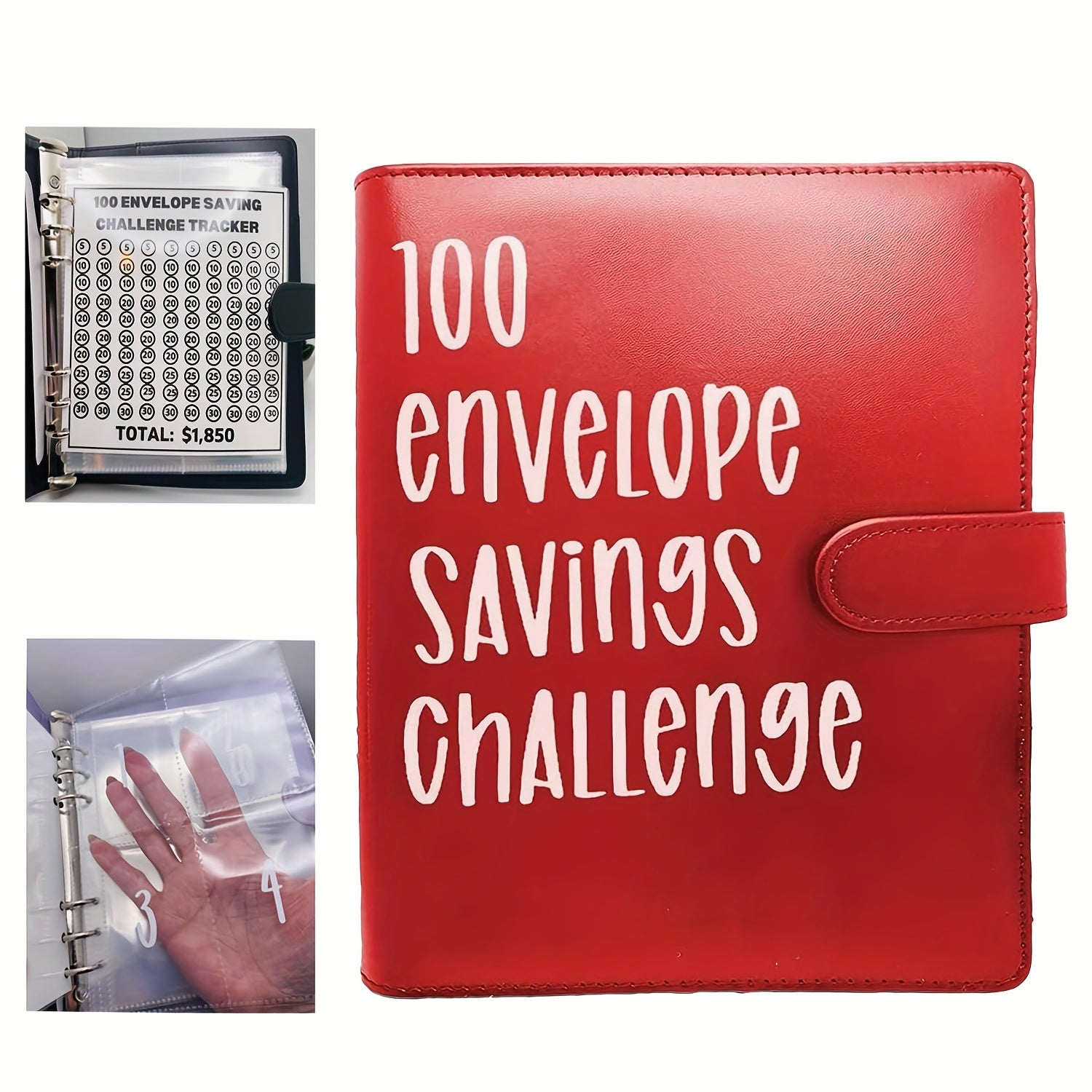 Envelope Challenge Binder for Budgeting Planner & Saving