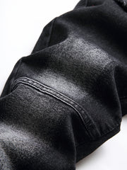 Men's Street Style Stretch Denim Pants for Spring Summer