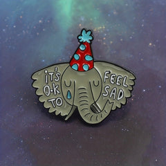 Elephant Animal Jewelry Brooch For Men
