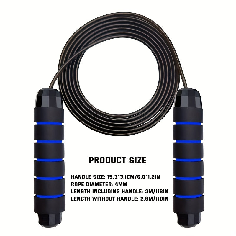 Steel Skipping Rope For Fat Burning & Weight Loss