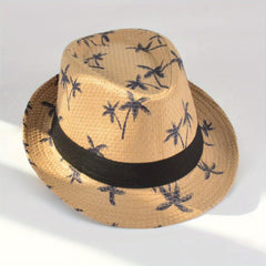 Men's Small Top Sun Hat Outdoor Straw