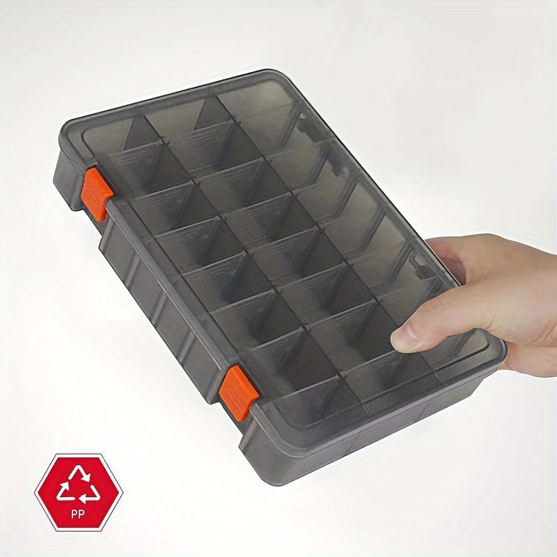1PC Transparent Plastic Tool Box Part Classification And Organization Box