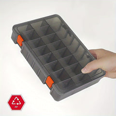 1PC Transparent Plastic Tool Box Part Classification And Organization Box