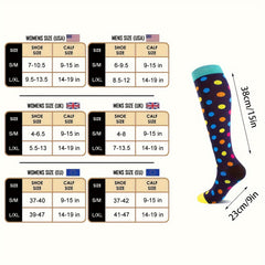 3 Pairs Compression Socks for Women and Men
