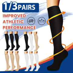Copper Compression Socks for Nurses Running Hiking