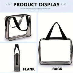 Clear Toiletry Bag Women Travel Essentials Small Cosmetic Make Up Bag