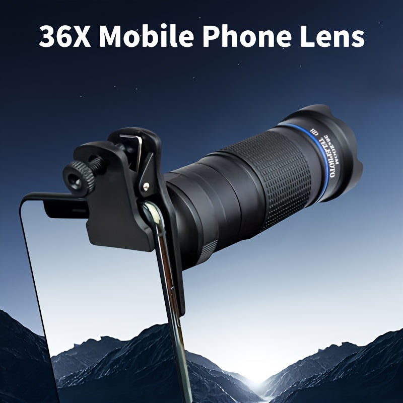 Outdoor Mobile Phone Telephoto Lens Waterproof Monocular