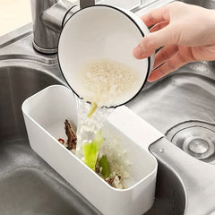 Saddle-shaped Sink Strainer Colander Drain Basket Kitchen Waste Ve