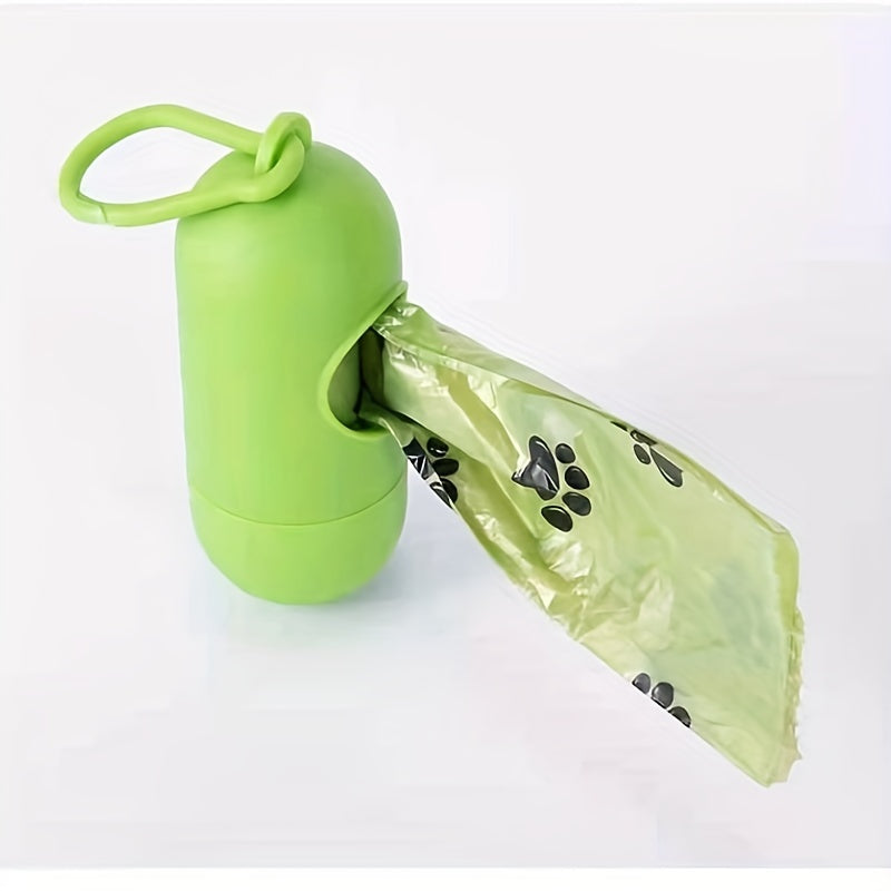 Portable Pet Poop Bag Holder Dispenser for Dog Outdoor Supply