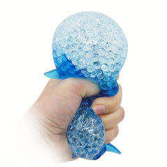Jumbo Squishy Dolphin & Shark Toys Stress Relief Fidget Balls for Kids
