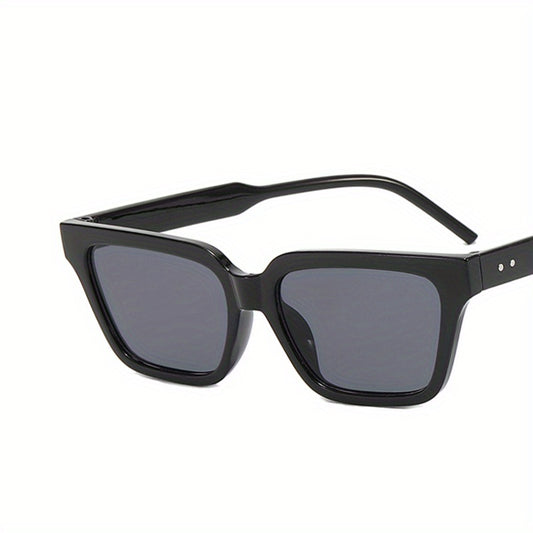 Rectangular Frame Cat Eye Sunglasses Classic Sunshade Outdoor Eyewear
