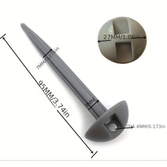 10pcs Plastic Mushroom Domed Awning Pegs Garden Nails