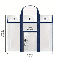 Large Poster Storage Bag for Teachers Classroom Organization