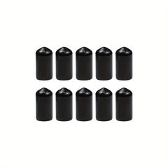 10pcs Billiard Cue Tip Cap Rubber Pool Tip Cover