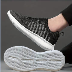 Men's Mesh Walking Running Sports Shoes Breathable Summer Tide Shoes