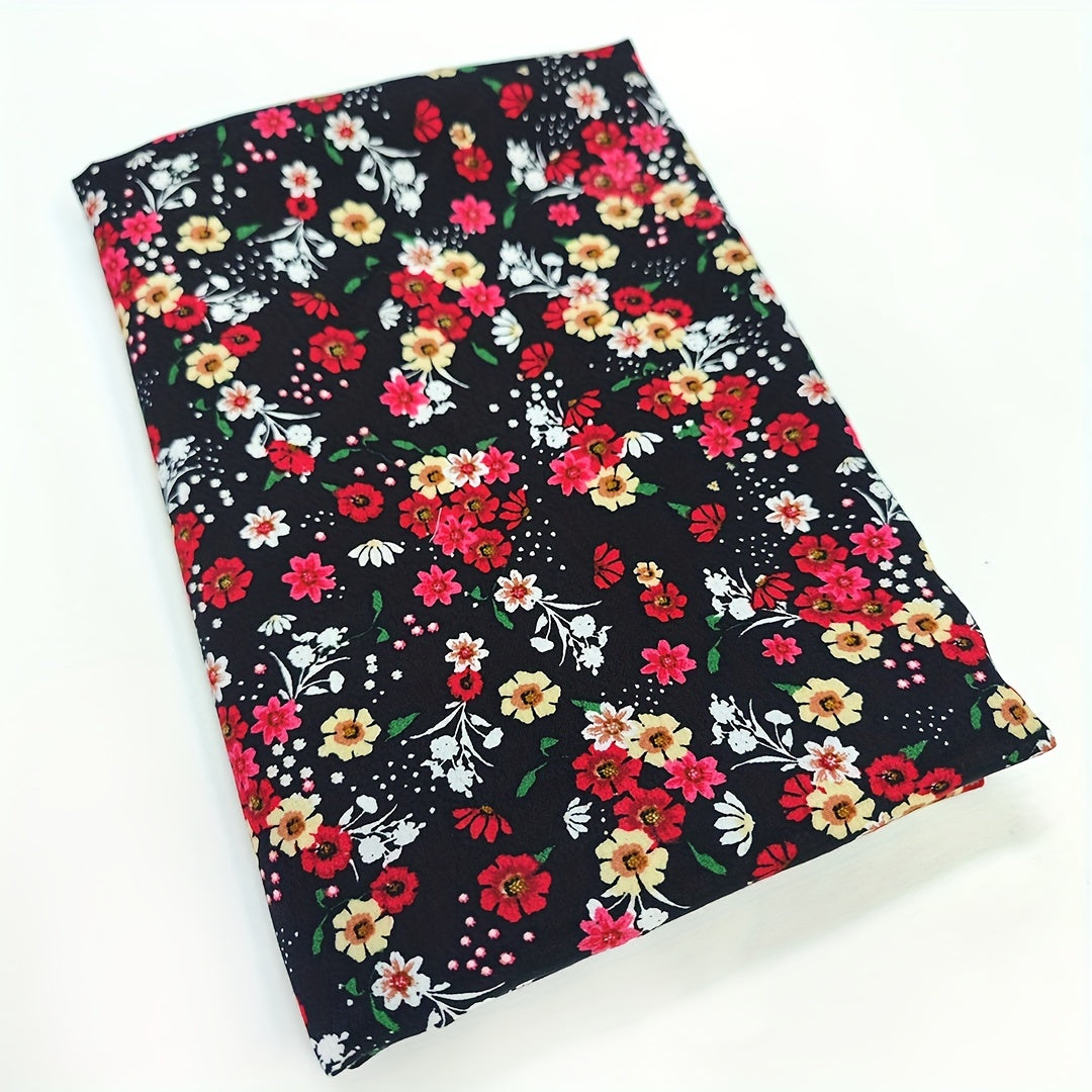 1yd Faux Cotton Fabric DIY Cloth Pants Dress Quilt Covering
