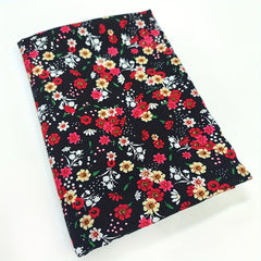 1yd Faux Cotton Fabric DIY Cloth Pants Dress Quilt Covering