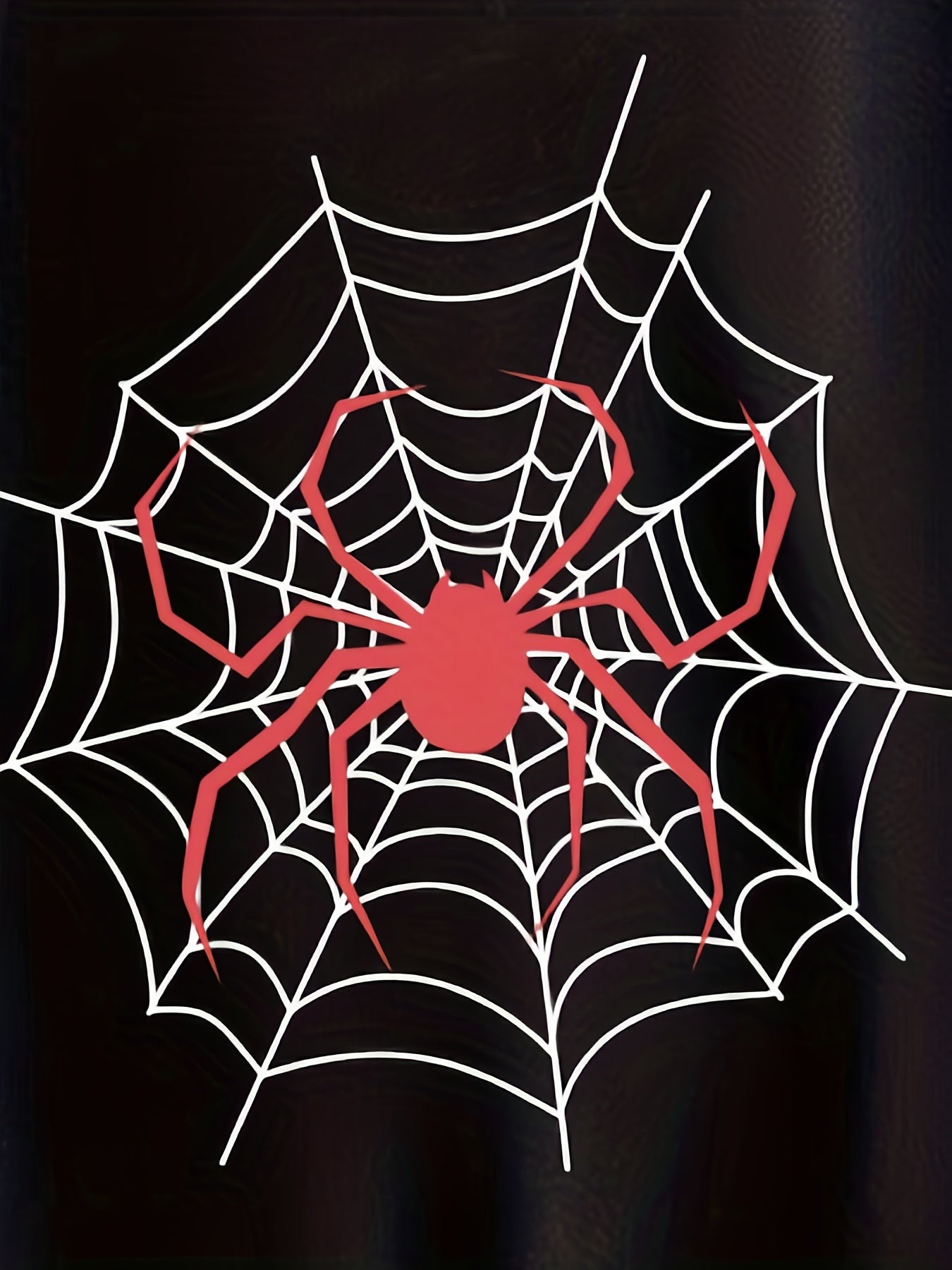 Spider And Web Print Boys Sweatshirt Long Sleeve Crew Neck Tops