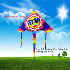 Animal Head Kite Cartoon Happy Face Kite Outdoor Activities