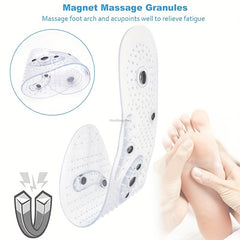 2pcs Acupressure Magnetic Massage Foot Therapy Pain Relief Insoles