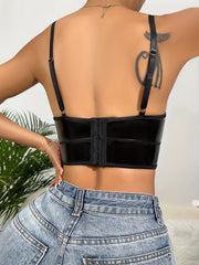 Hollow Out Tummy Control Slimmer Crop Top Women's Underwear