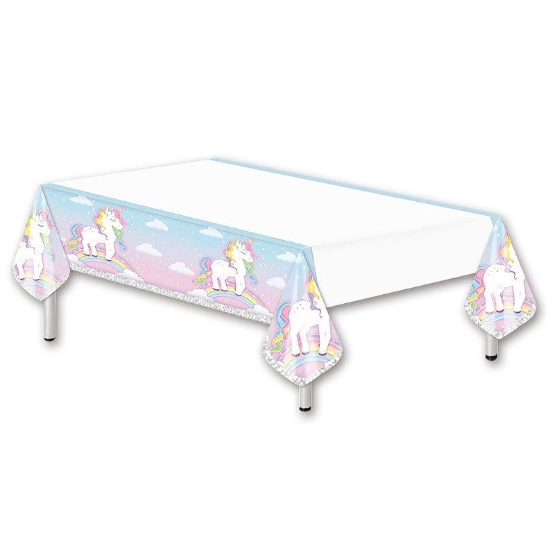 34 Piece Unicorn Tableware Set for Magical Birthday Parties