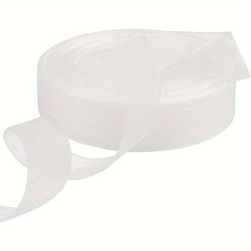 72 Meter Transparent Organza Ribbon For Gift Packaging and Party Decoration