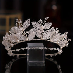 Crystal Headband Tiara Hairband - Bride Rhinestone Wedding Hair Accessories