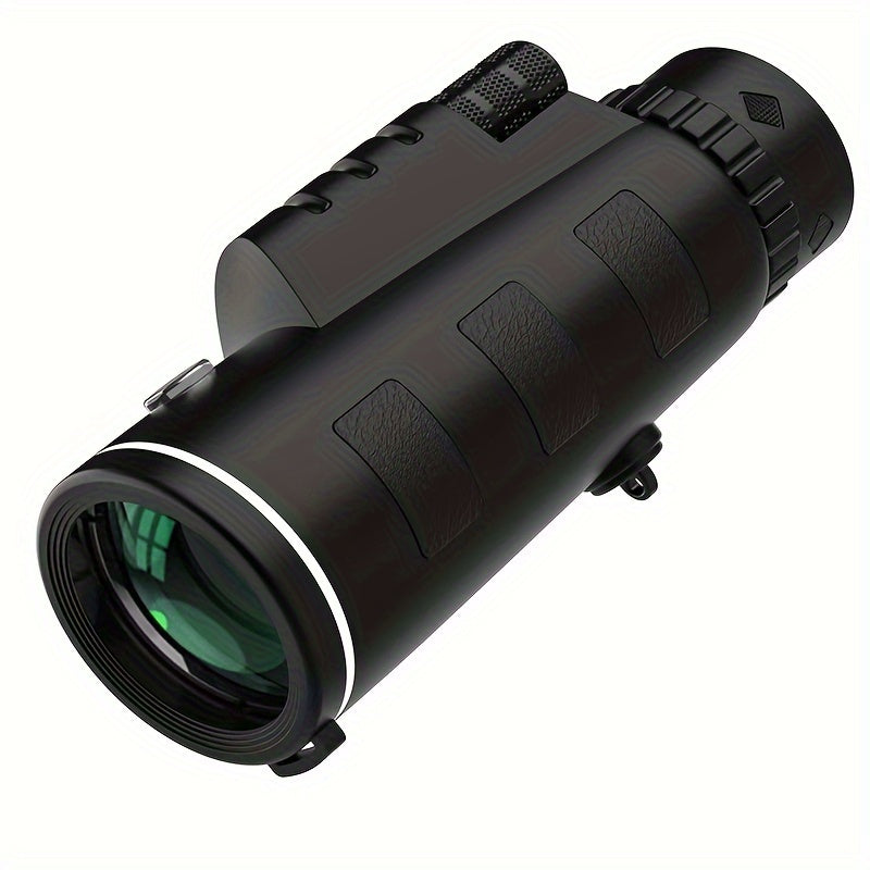 HD Monocular Telescope High Power with Smartphone Adapter and Tripod