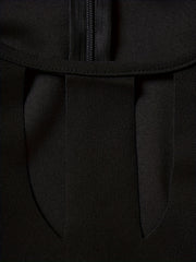 Cold Shoulder Round Neck Dress