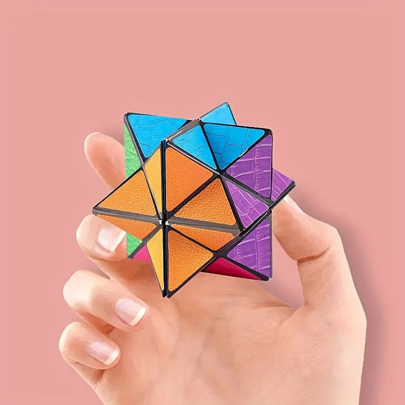 3D Changeable Magic Cube Anti Stress Fidget Toy Gift
