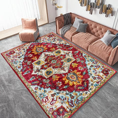 Vintage Carpet Living Room Bedroom Boho Floor Mat Sofa Blanket