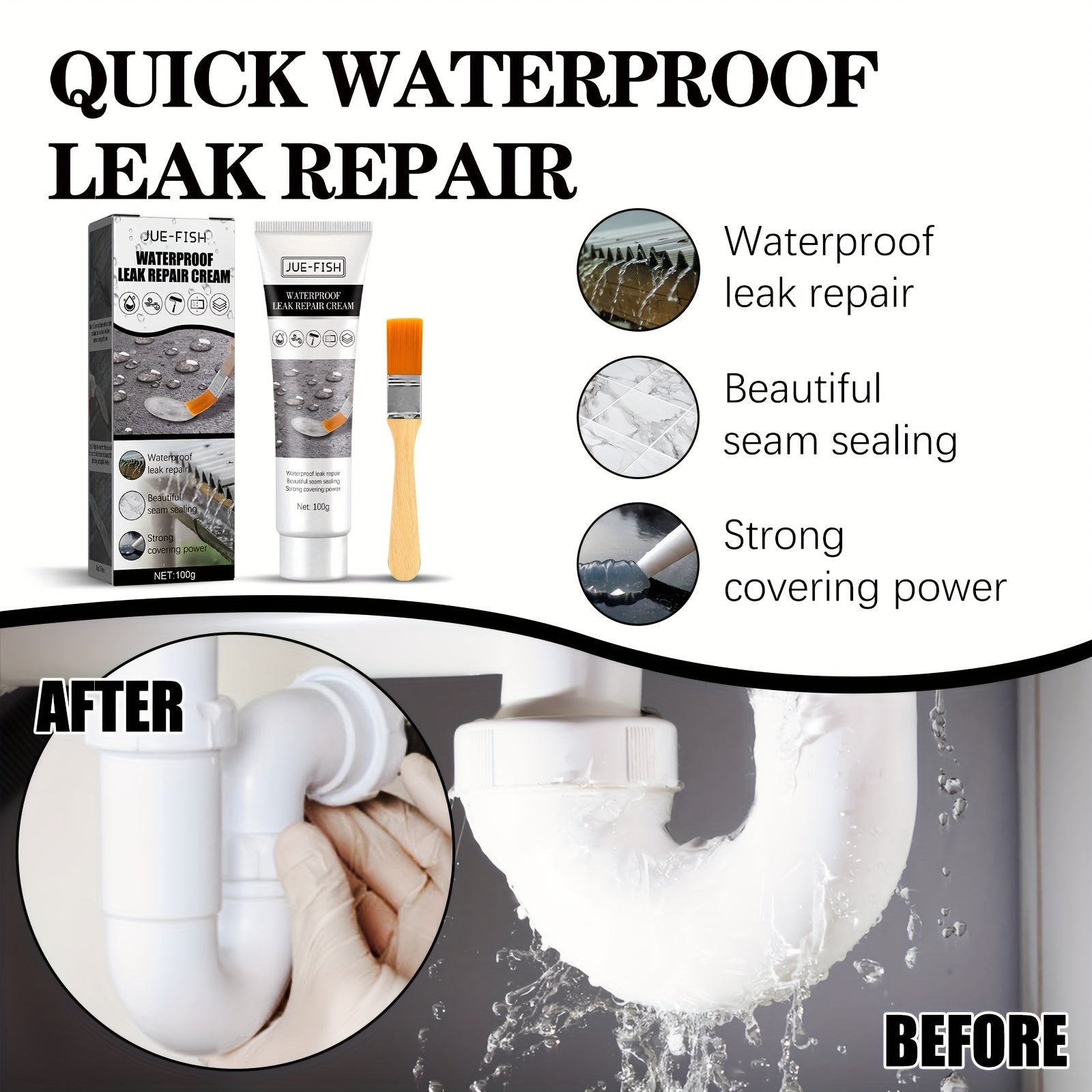 Waterproof Leak Repair Paste - Wall Coating