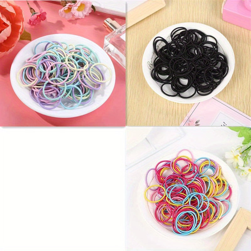 Hair Ties Elastic Decorative Hair Accessories Set for Baby Girls