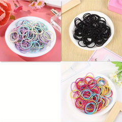 Hair Ties Elastic Decorative Hair Accessories Set for Baby Girls