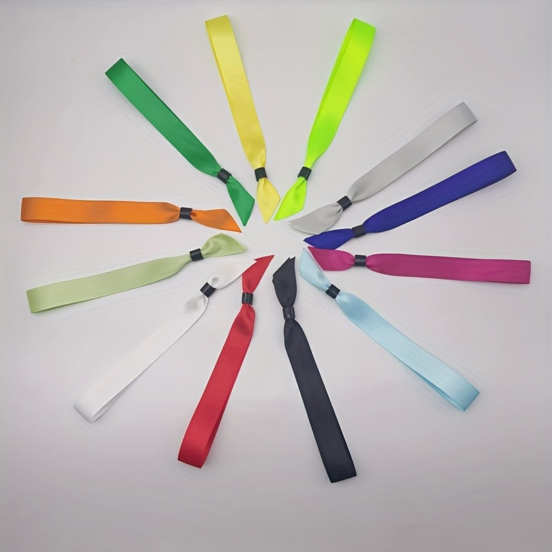 20pcs Disposable Wristband Ribbon for Events