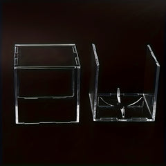 Baseball Display Box UV Resistant Acrylic Cube Baseball Holder