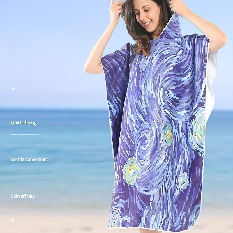 Quick Dry Hooded Beach Towels for Kids & Adults