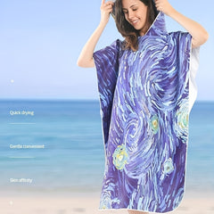 Quick Dry Hooded Beach Towels for Kids & Adults