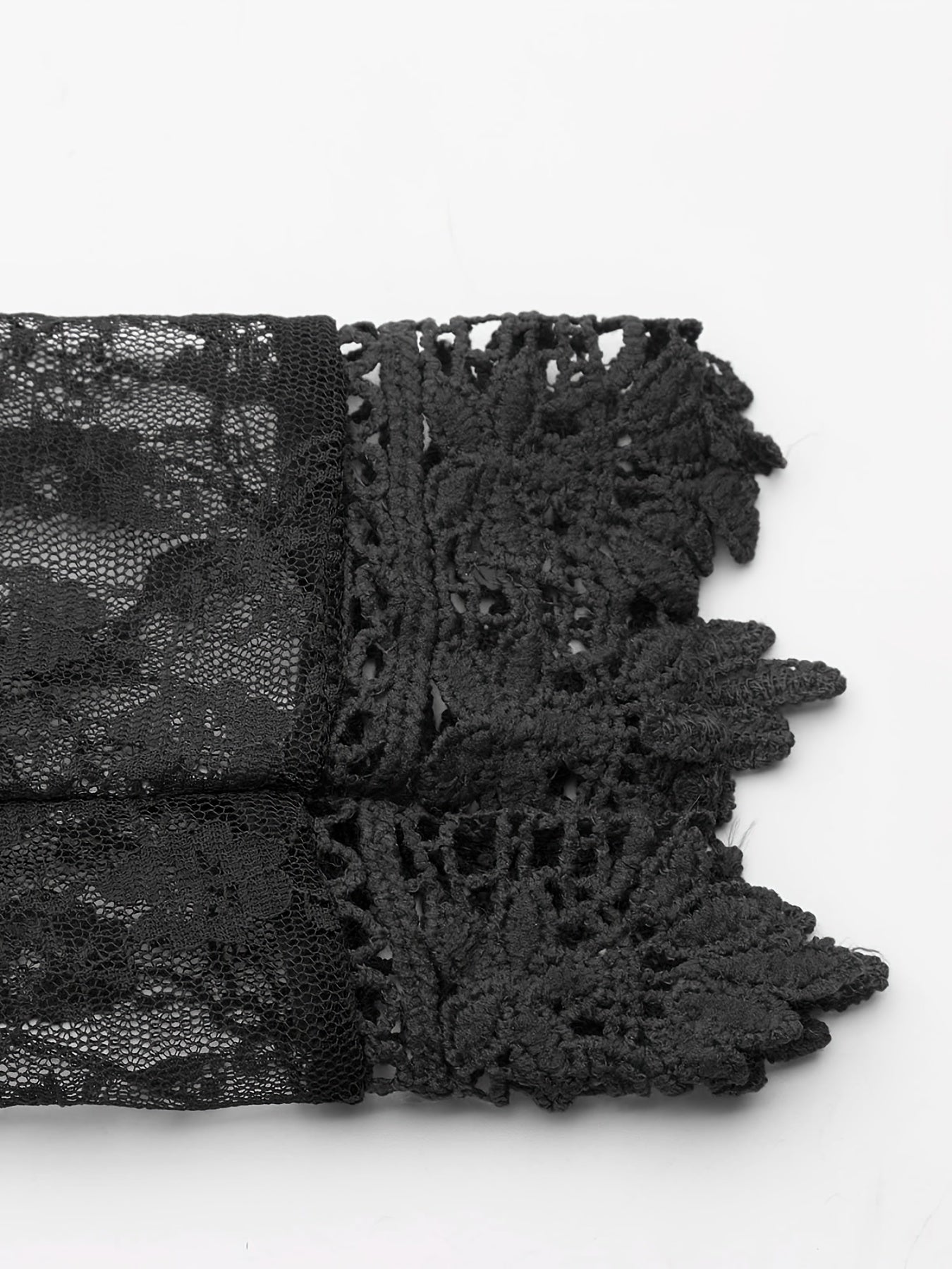 Solid V Neck Lace Long Sleeve Dress Women's Clothing