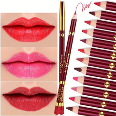 Long Lasting Matte Lip Liner Pen - 13 Colors
