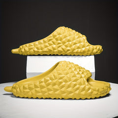 Durian Shape Slippers For Men Lightweight Open Toe Slippers