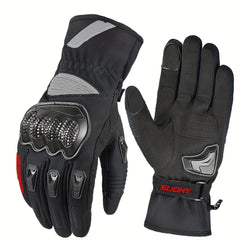 Waterproof Motorcycle Gloves with Touch Screen - Stay Warm & Dry This Winter