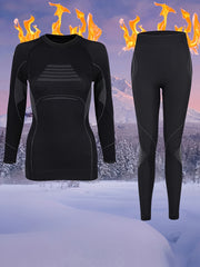 Yoga Set Long Sleeve Top & Leggings Suit Women's Activewear