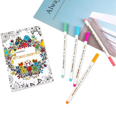 12pc Metallic Marker Pens for Paper Art Rock Painting