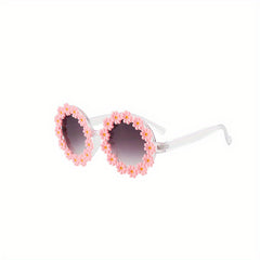 Vintage Daisy Sunglasses for Women, UV Protection Eyewear